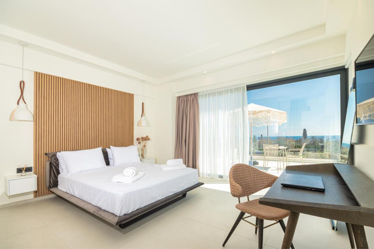 Gatsby Rhodes Brand New Exclusive Villas Asgourou Bagian luar foto