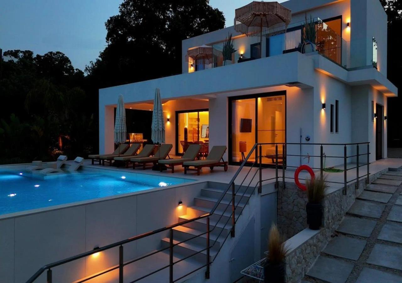 Gatsby Rhodes Brand New Exclusive Villas Asgourou Bagian luar foto